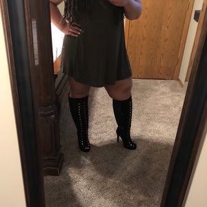 Torrid Peep Toe boot